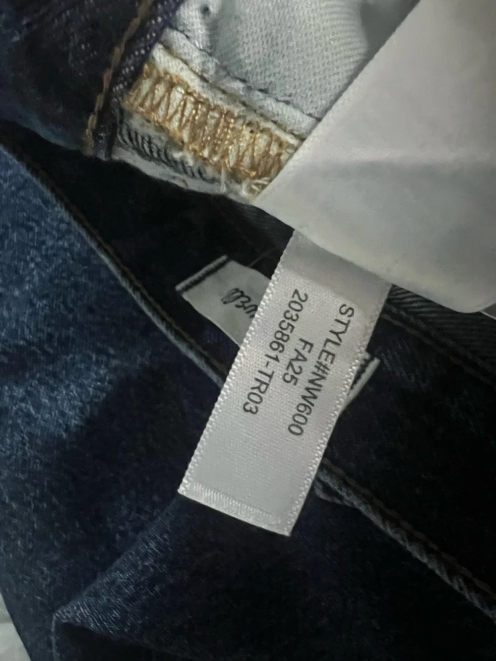 Madewell The Longline Straight Leg Jean High Rise Mckinney Wash NWT 27P